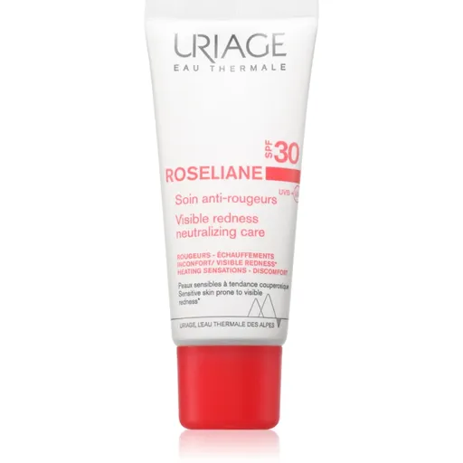 Uriage Roseliane Visible Redness-Neutralizing Care SPF30 crema calmanta impotriva luminii împotriva roșeții tenului SPF 30 40 ml