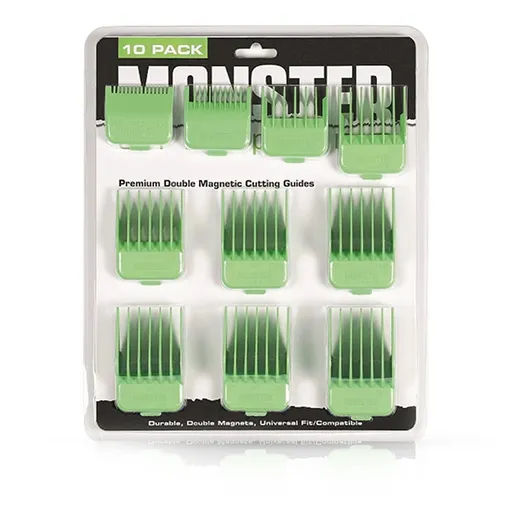 Gratare Masina de Tuns  Magnetice - Monster Clippers 10 Bucati - 0.5 - 8 - Verzi