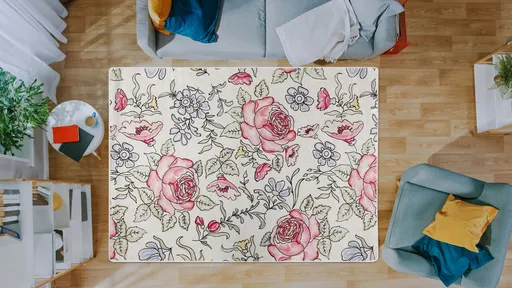 Covor, Rose Garden Djt, 150x240 cm, Multicolor