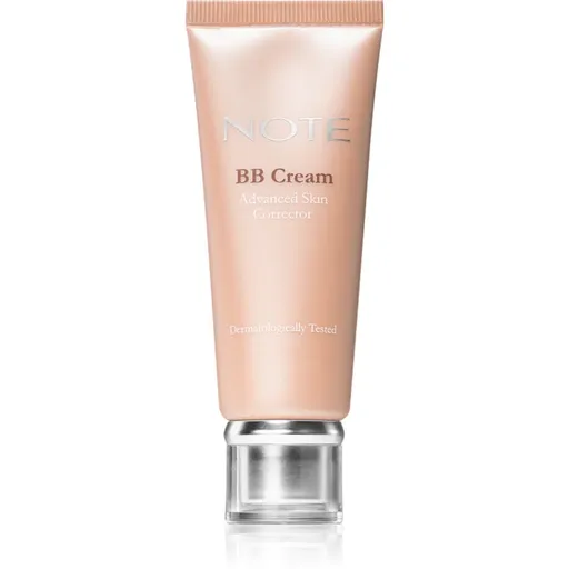 Note Cosmetique BB Advanced Skin Corrector cremă BB cu efect de hidratare SPF 15 culoare 100 Porcelain 30 ml