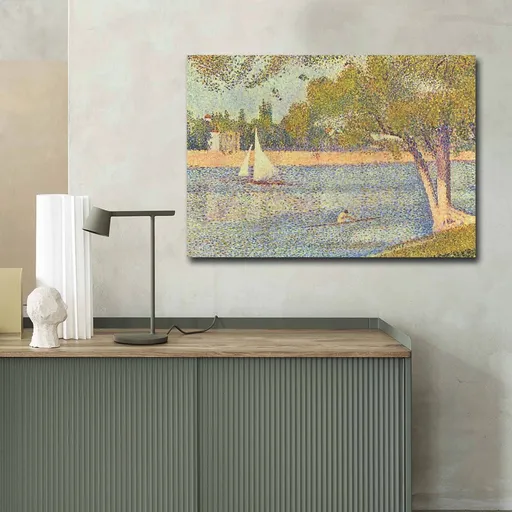 Tablou decorativ, 70100FAMOUSART-025, 70 x 100 cm, Multicolor