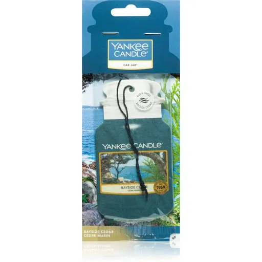 Yankee Candle Bayside Cedar etichetă parfumată pentru ușă 1 buc