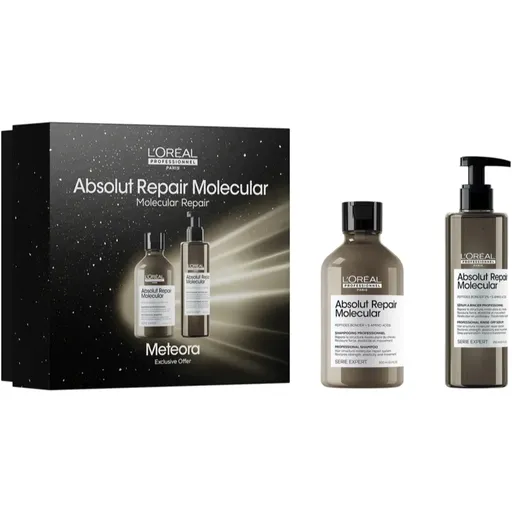 L’Oréal Professionnel Serie Expert Absolut Repair Molecular set cadou pentru par deteriorat