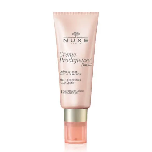 Nuxe Cremă de zi multicorectoare pentru pielea normală chiar si uscată Creme Prodigieuse Boost (Multi-Correction Silk y Cream) 40 ml