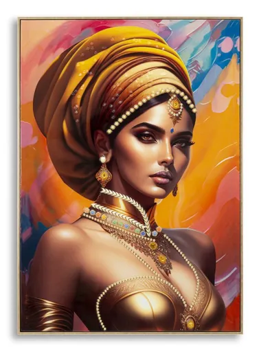 Mauro Ferretti Pictura Pe Pânză Cu Rama Samira -A- cm 72X4,5X102 | Aosom Romania