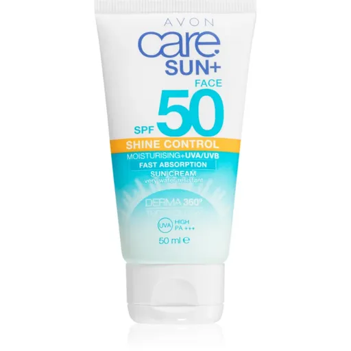 Avon Care Sun + crema matifianta plaja SPF 50 50 ml