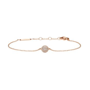 Daniel Wellington Brățară elegantă din bronz cu bilă strălucitoare Pavé DW00400626