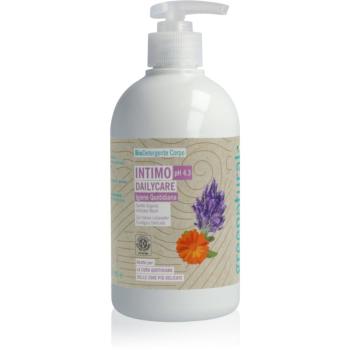 Greenatural Intimate Wash Gel Dailycare pH 4,3 BIO gel pentru igiena intima cu efect calmant Lavender 500 ml