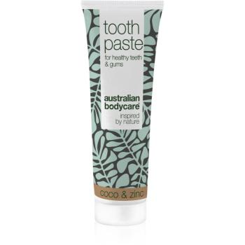 Australian Bodycare Tooth Paste Coco & Zinc pastă de dinți împotriva tartrului cu efect răcoritor 75 ml