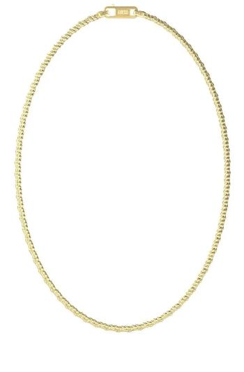 Guess Lănțișor bărbătesc placat cu aur Pit Stop JUMN04445JWYGT/U