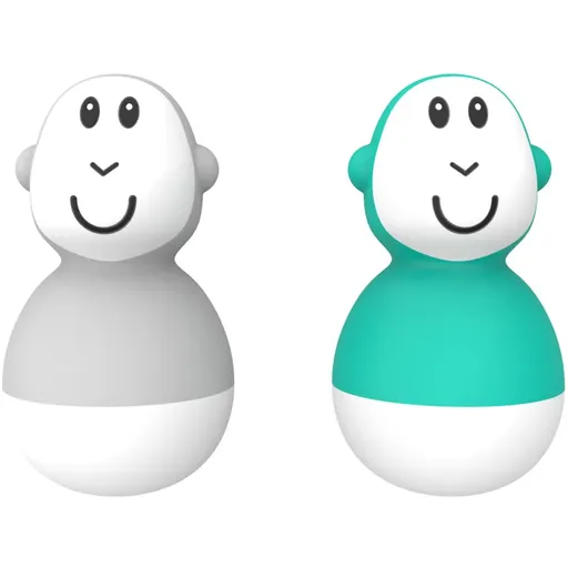 Matchstick Monkey Endless Bathtime Fun Wobblers jucărie pentru apă Cool Grey