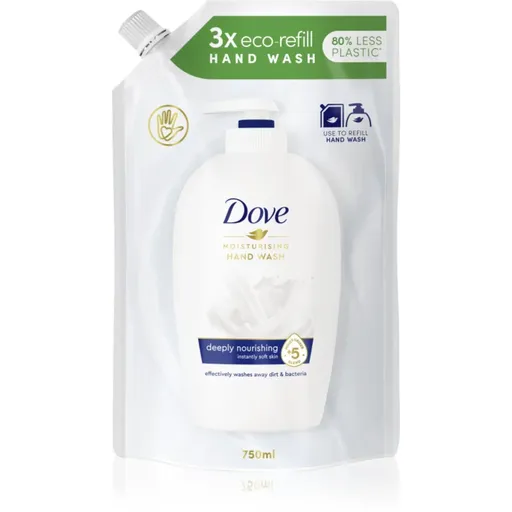 Dove Deeply Nourishing săpun lichid rezervă 750 ml