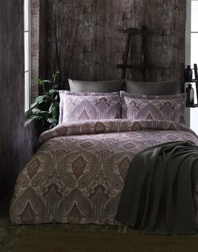 Lenjerie de pat dubla, L'essentiel Maison, Saraylı, Red / White / Pink / Grey