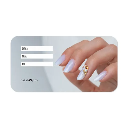 Card pt programari 10buc nr. 17