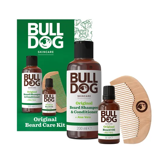 Bulldog Set cadou Skincare Original Beard Care Kit