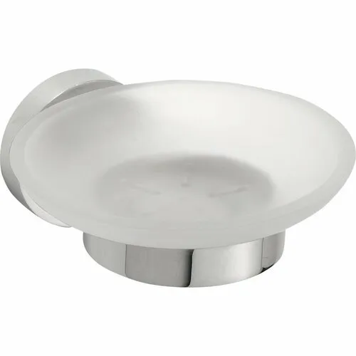 Dozator de săpun din sticlă rotund SAPHO XR803 X,crom