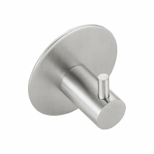 SAPHO 32201 cârlig autoadeziv, rotund, din oțelinoxidabil șlefuit