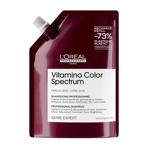 L’Oreal Professionnel Serie Expert Vitamino Color Spectrum – Sampon Vegan Fara Sulfati pentru Fixarea Culorii si Stralucire