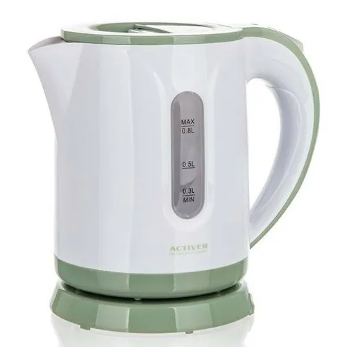 Fierbător electric Activer Solla 0,8 l, mentă, verde