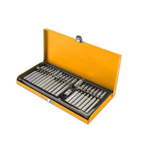 Set de varfuri de surubelnita din 40 bucati. TOLSEN