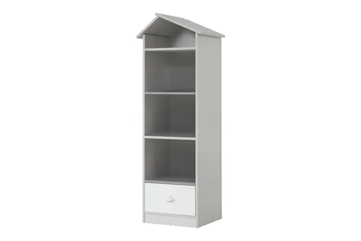 Corp biblioteca, Hanah Home, Ayder, 60x171x49 cm, PAL, Gri