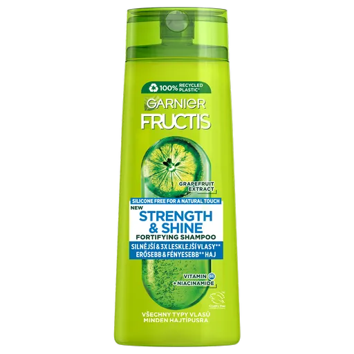 Garnier Șampon de întărire Fructis Strength & Shine (Fortifying Shampoo) 400 ml