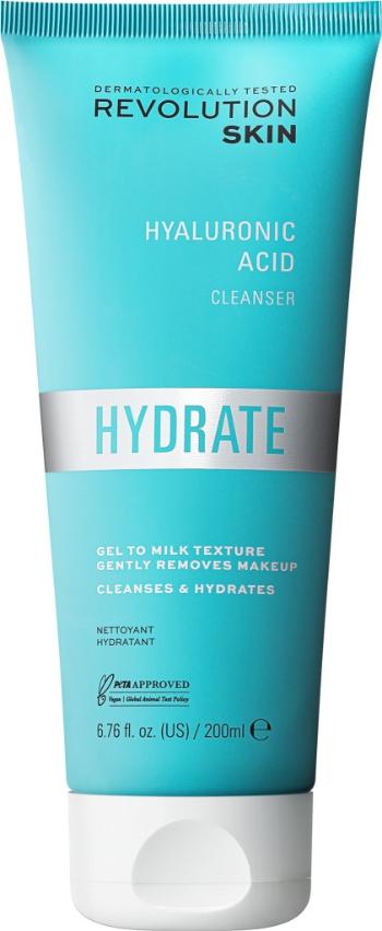 Revolution Skincare Cremă hidratantă de curățare Hydrate (Hyaluronic Acid Cleanser) 200 ml