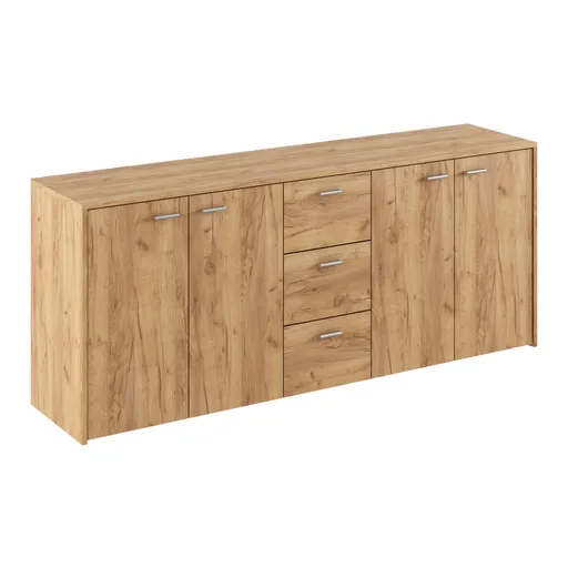 Dulap HUGOS 180, stejar craft auriu, maro