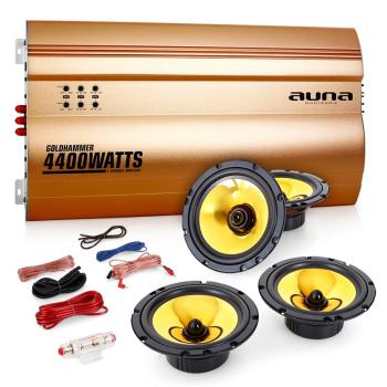 Auna 4,0 Auto HiFi Set Golden Four V1