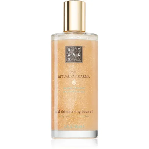RITUALS The Ritual Of Karma ulei stralucitor pentru a scoate in evidenta bronzul 100 ml