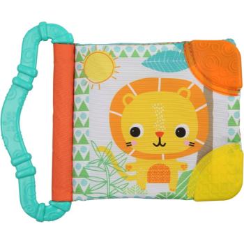 Bright Starts Teether & Rattle jucărie pentru dentiție 3m+ Lion 1 buc