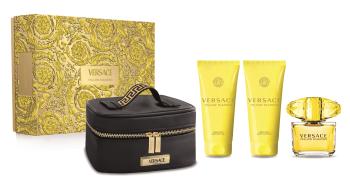 Versace Yellow Diamond - EDT 90 ml + loțiune de corp 100 ml + gel de duș 100 ml + servietă cosmetică