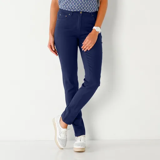 Pantaloni lungi înguste din tweed