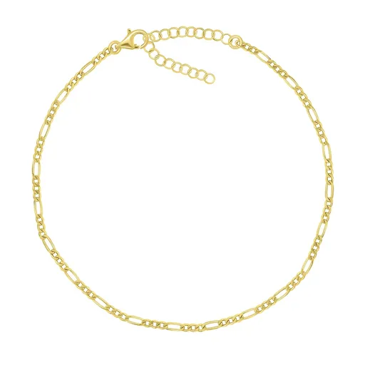 Brilio Silver Lănțișor placat cu aur pentru picior Figaro ANK104Y