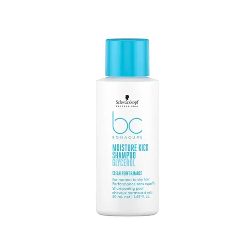 ampon Par Uscat Aspru Schwarzkopf Professional Bonacure Clean Performance Moisture Kick S50 ml