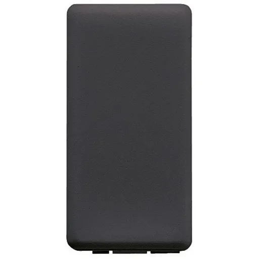 Tasta falsa 1 modul Gewiss System GW21056, negru