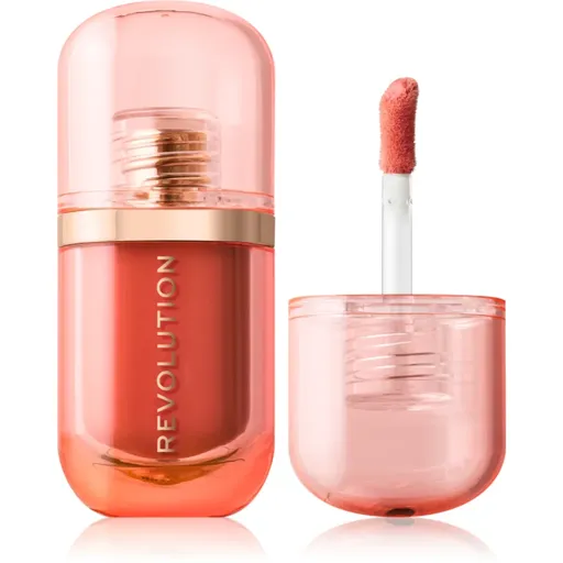 Makeup Revolution Superdewy Blush Burst fard de obraz lichid culoare Peach Spritz 4.2 ml