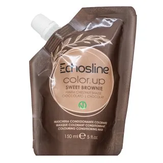 Echosline Color.up Colouring Conditioning Mask mască hrănitoare cu pigmenți colorați pentru revigorarea culorii Sweet Brownie 150 ml