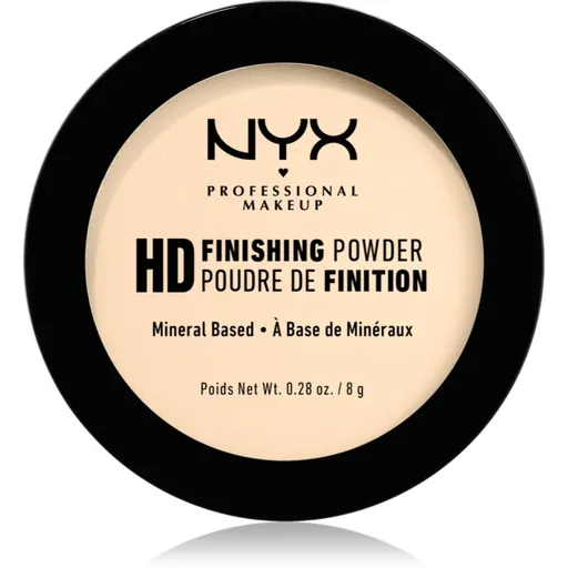 NYX Professional Makeup High Definition Finishing Powder pudră culoare 02 Banana 8 g