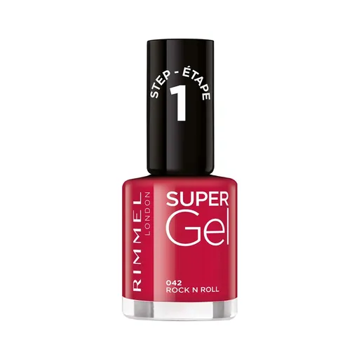 Rimmel Gel lac pentru unghii Super Gel (Nail Polish) 12 ml 042 Rock N Roll