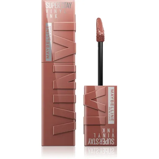 MAYBELLINE NEW YORK SuperStay Vinyl Ink Ruj de buze lichid, de lunga durata 120 Punchy 4.2 ml
