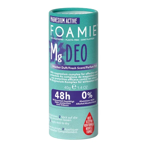 Foamie Deodorant solid cu magneziu Rain In The Woods (Deodorant) 40 g