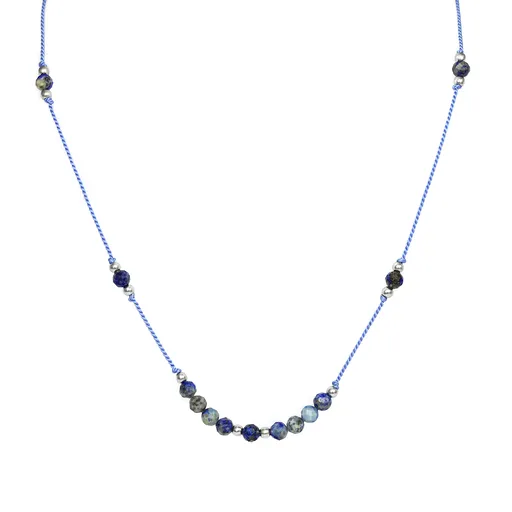 Agato Colier tip șnur cu lapis lazuli HE23K3S-BL
