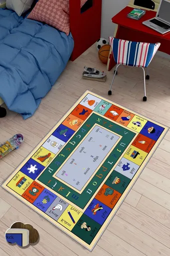 Covor, EXFAB59, 100x200 cm, Multicolor