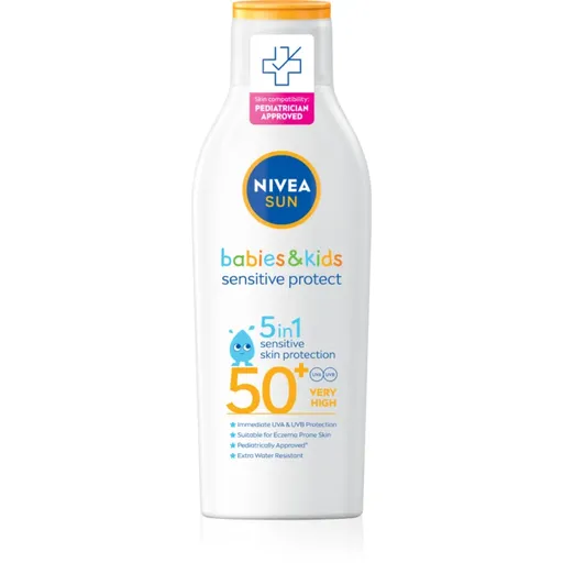 NIVEA SUN Kids lapte de soare pentru copii SPF 50+ 200 ml