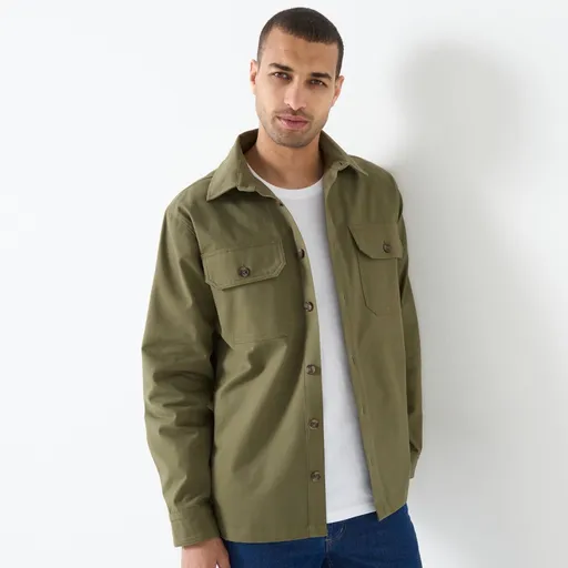 Tricou confecționat din material twill moale la atingere