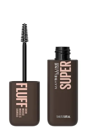 Maybelline Gel pentru sprâncene pentru un aspect plin și voluminos Superfluff (Brow Mousse) 5 ml 262 Black Brown