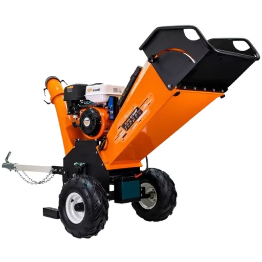 Tocator de crengi si resturi vegetale RURIS ST1000, motor benzina ducar, 4T, 420 CC, 15 CP, diametru maxim taiere 120 mm