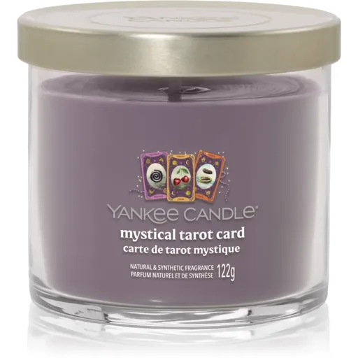 Yankee Candle Halloween Mystical Tarot Card lumânare parfumată Signature 122 g