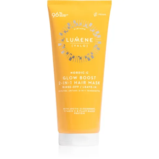 Lumene Nordic-C [VALO] Glow Boost masca iluminatoare pentru păr 200 ml